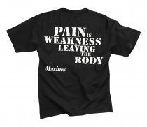 T-trøje MARINES PAIN IS Weakness