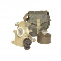 Polsk gas maske med bæretaske