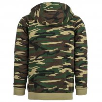 Hoodie with zipper Allied Star-Willy jeep camo