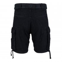 Fostex Cargo Shorts Herr i Canvas 100% Bomull - Svart