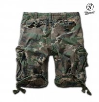 Brandit Vintage Paratrooper Shorts - Woodland