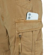 Fostex Cargo Shorts Herr i Canvas 100% Cotton - Sand
