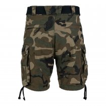 Fostex Cargo Shorts Herr i Canvas 100% Bomull - Woodland camo