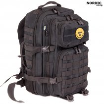 Nordic Army® Assault Back Pack net pocket 28L - Svart