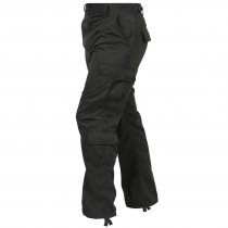 Vintage Paratrooper Cargobyxa trousers Black
