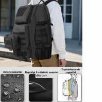 Nordic Army Voyager-1 Taktischer Rucksack – Schwarz