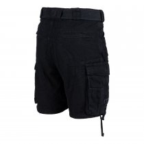 Fostex Cargo Shorts Herr i Canvas 100% Bomull - Svart