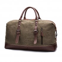 Nordic Army Weekend Canvas Bag - Army Green