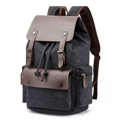 canvas-ryggsack-svart