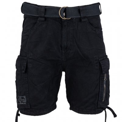 Fostex Cargo Shorts Herr i Canvas 100% Bomull - Svart