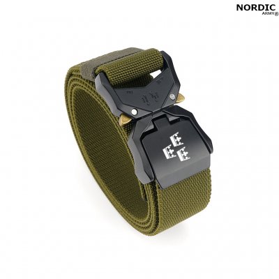 Nordic-Army®-Tactical-Stretchbälte-Tre-kronor---Olive