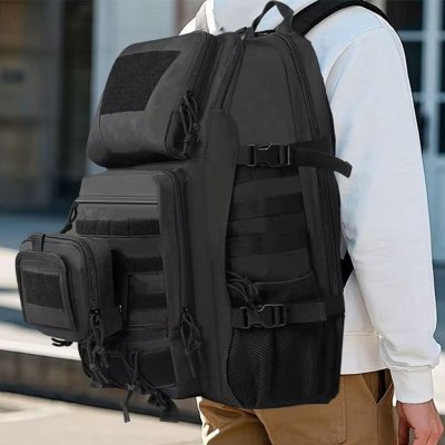 Nordic Army Voyager-1 Taktischer Rucksack – Schwarz