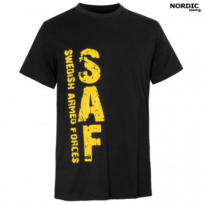 Nordic Army® T-Shirt SAF - Svart