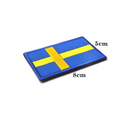Nordic Army Svensk Flagga Medium - Kardborre